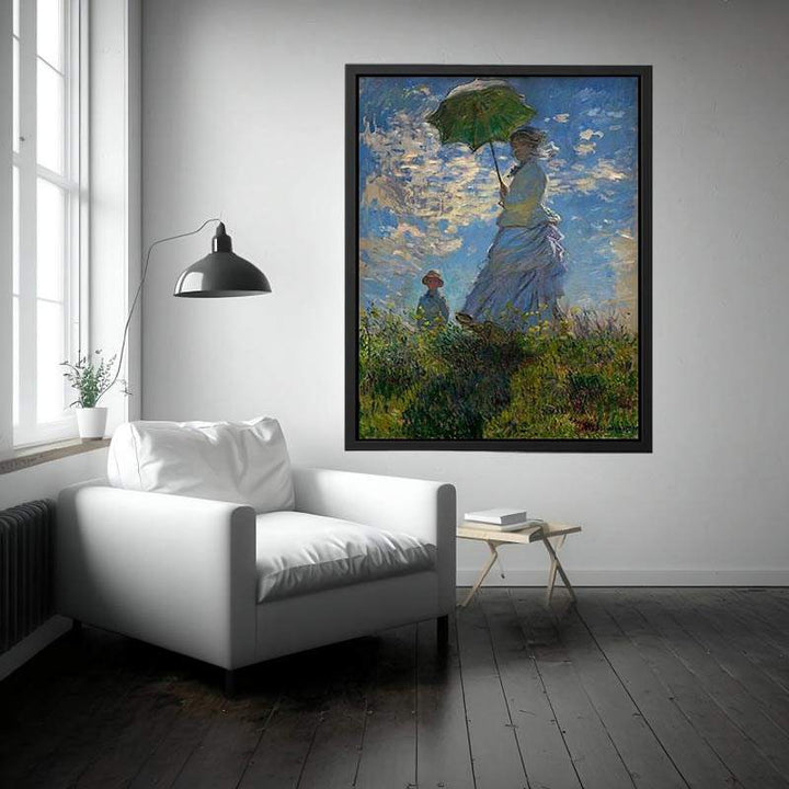 The Walk Woman With A Parasol