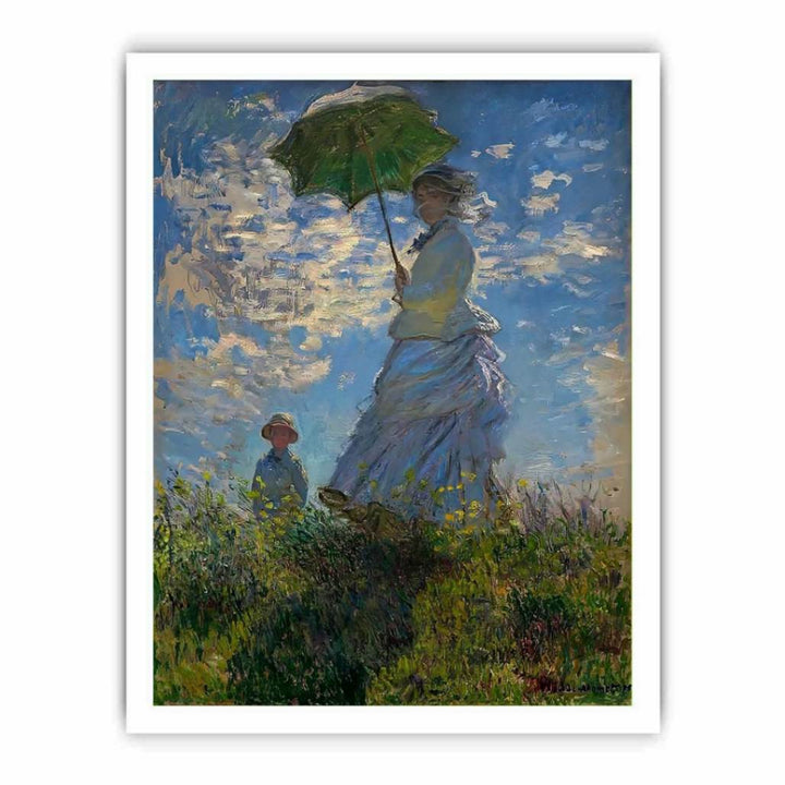 The Walk Woman With A Parasol