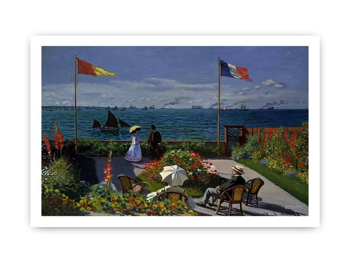 Terrace at the Seaside, Sainte-Adresse