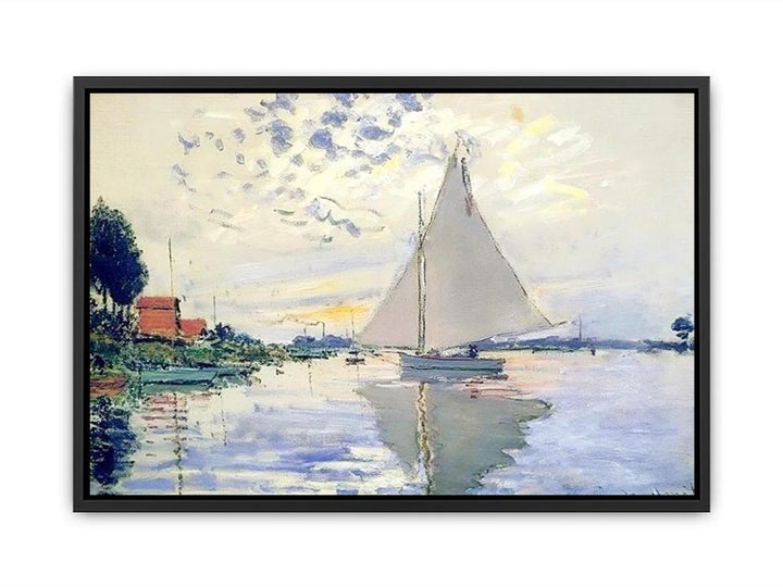 Sailboat At Le Petit Gennevilliers