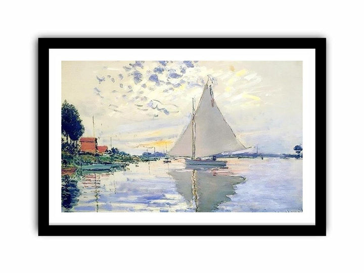 Sailboat At Le Petit Gennevilliers