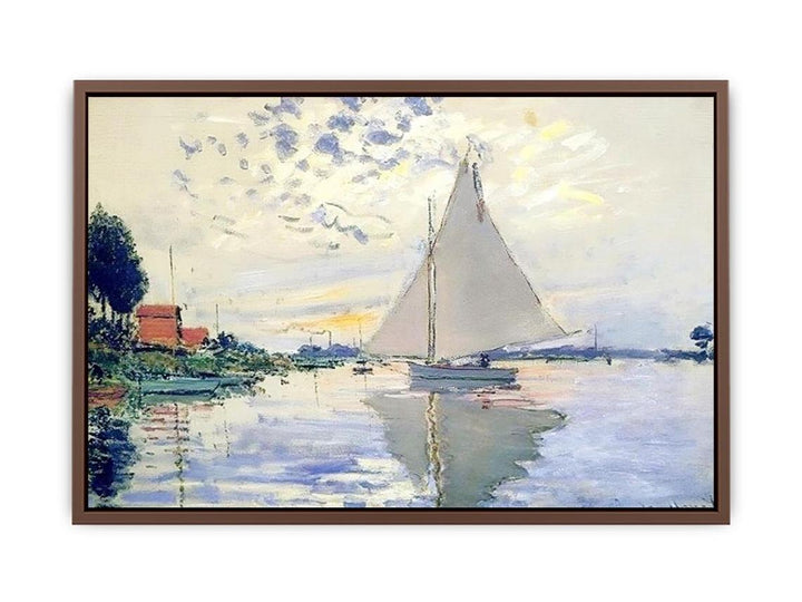 Sailboat At Le Petit Gennevilliers