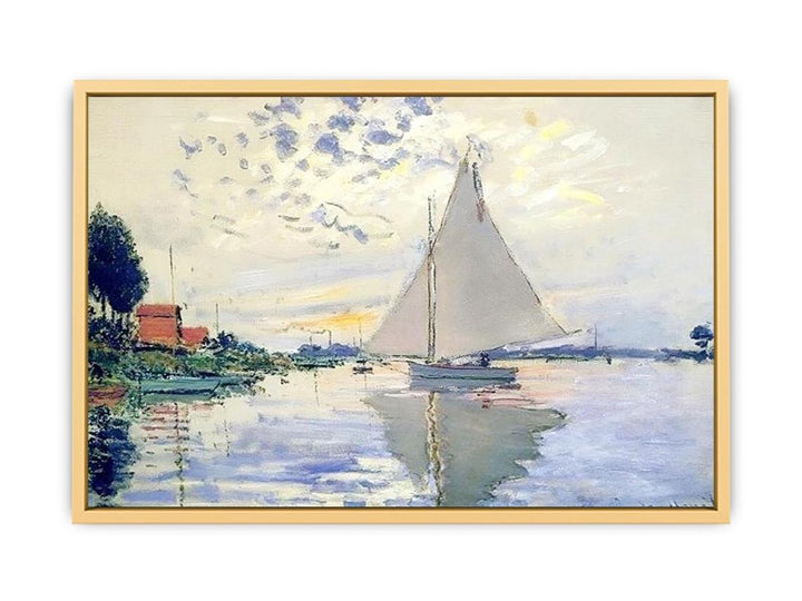 Sailboat At Le Petit Gennevilliers