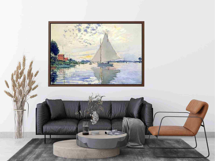 Sailboat At Le Petit Gennevilliers