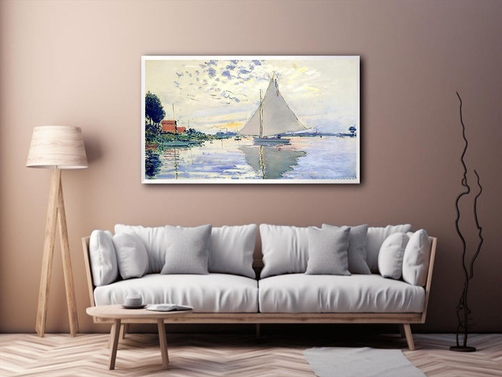 Sailboat At Le Petit Gennevilliers