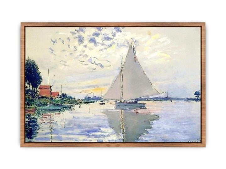 Sailboat At Le Petit Gennevilliers