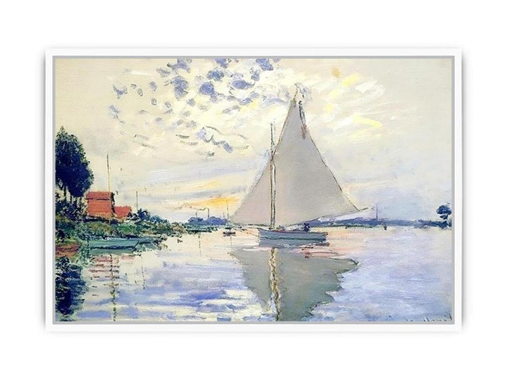 Sailboat At Le Petit Gennevilliers