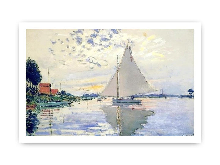 Sailboat At Le Petit Gennevilliers