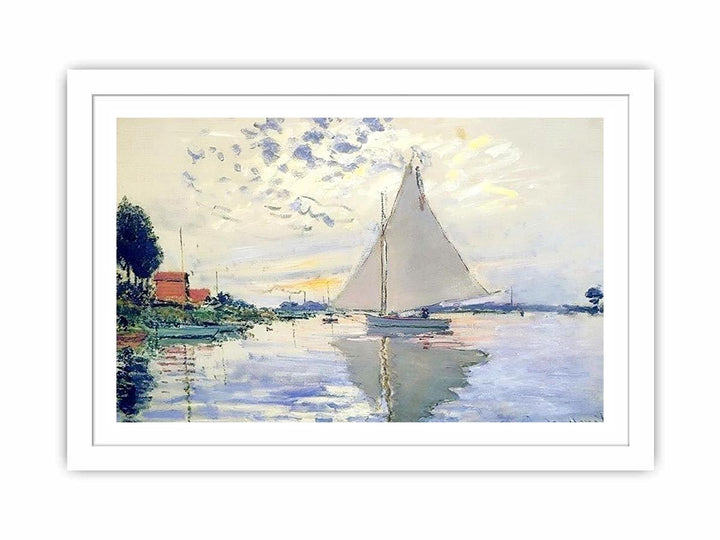 Sailboat At Le Petit Gennevilliers