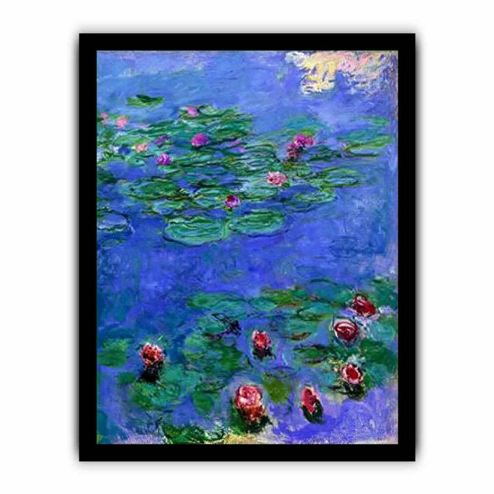 Red Water Lilies by Claude Monet