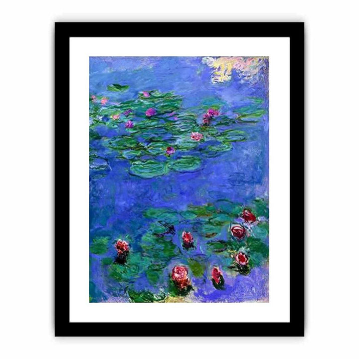 Red Water Lilies by Claude Monet