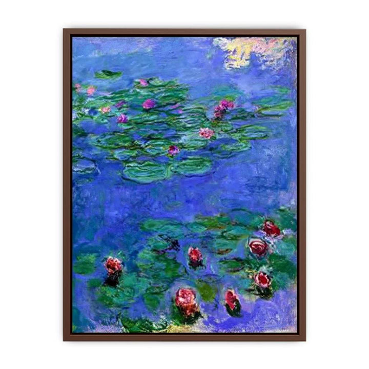 Red Water Lilies by Claude Monet
