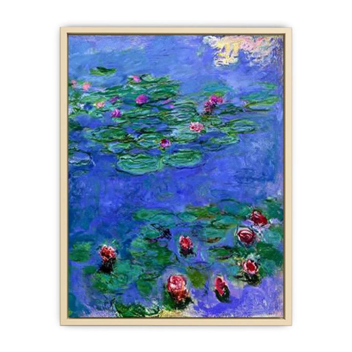 Red Water Lilies by Claude Monet