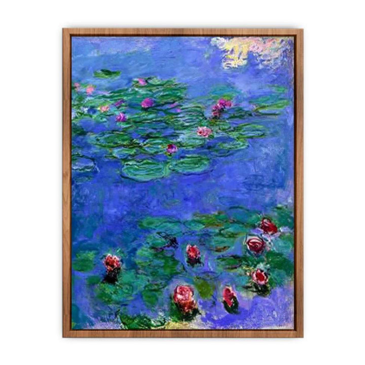 Red Water Lilies by Claude Monet