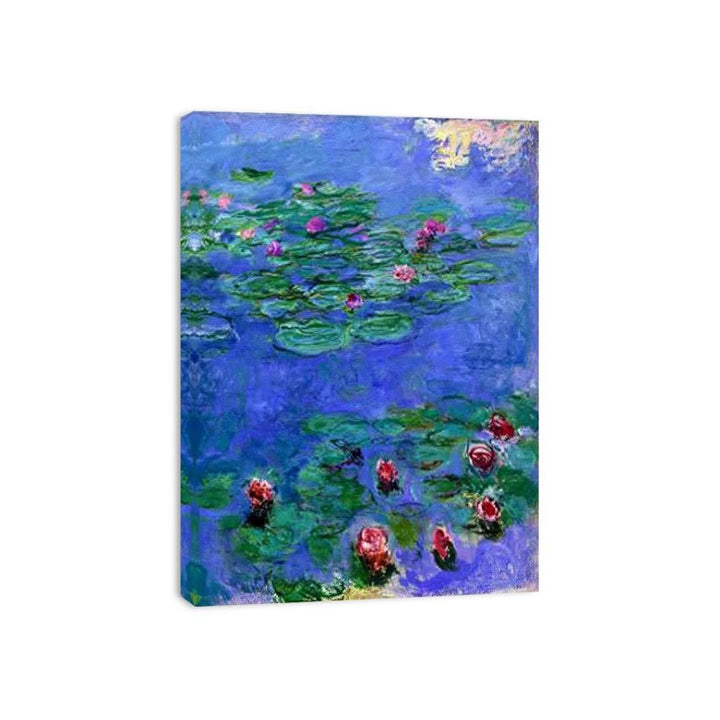 Red Water Lilies by Claude Monet