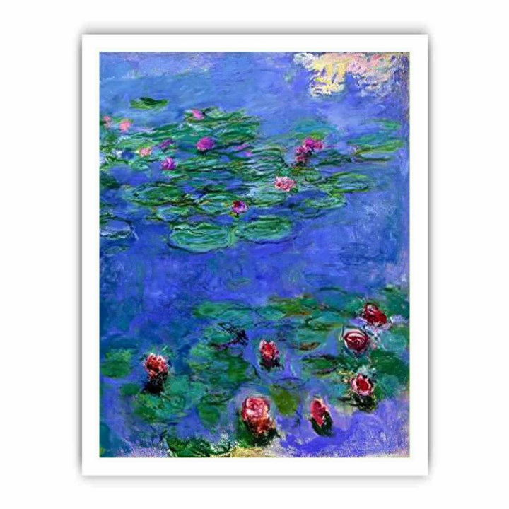 Red Water Lilies by Claude Monet