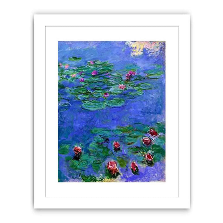 Red Water Lilies by Claude Monet