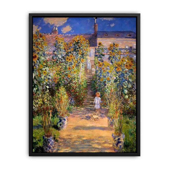 The Artist's Garden at Vetheuil 1880