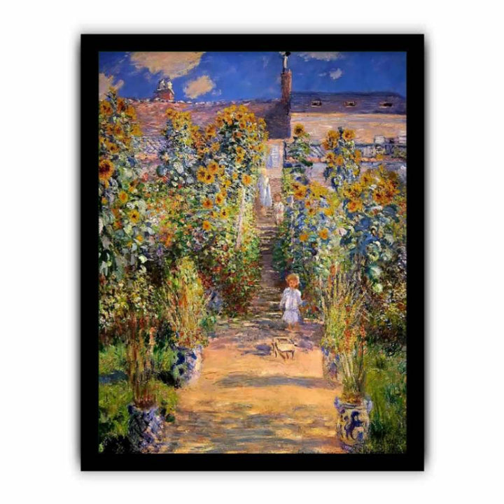 The Artist's Garden at Vetheuil 1880