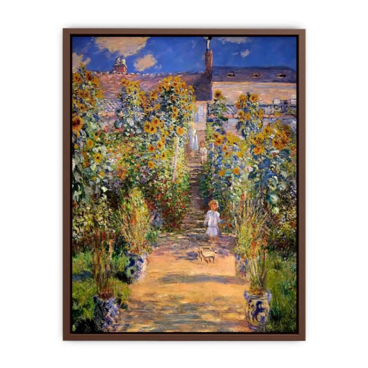 The Artist's Garden at Vetheuil 1880