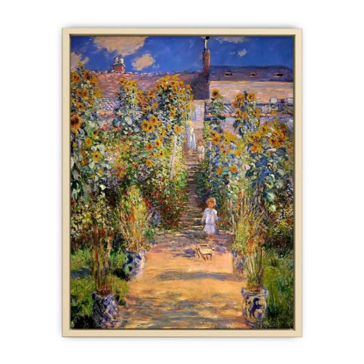 The Artist's Garden at Vetheuil 1880