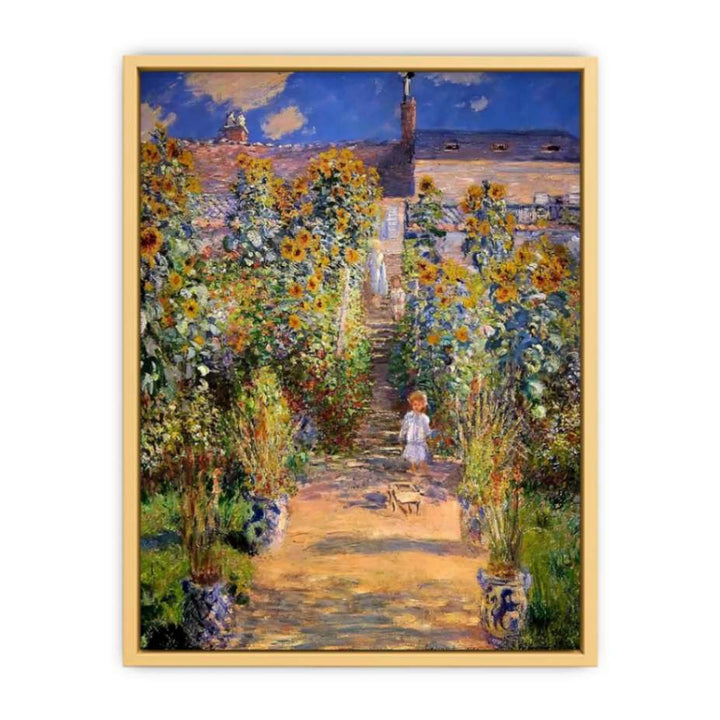 The Artist's Garden at Vetheuil 1880
