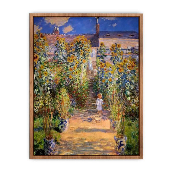 The Artist's Garden at Vetheuil 1880