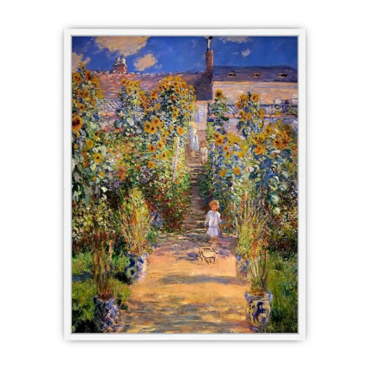 The Artist's Garden at Vetheuil 1880