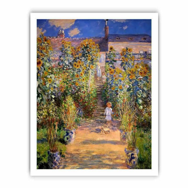 The Artist's Garden at Vetheuil 1880
