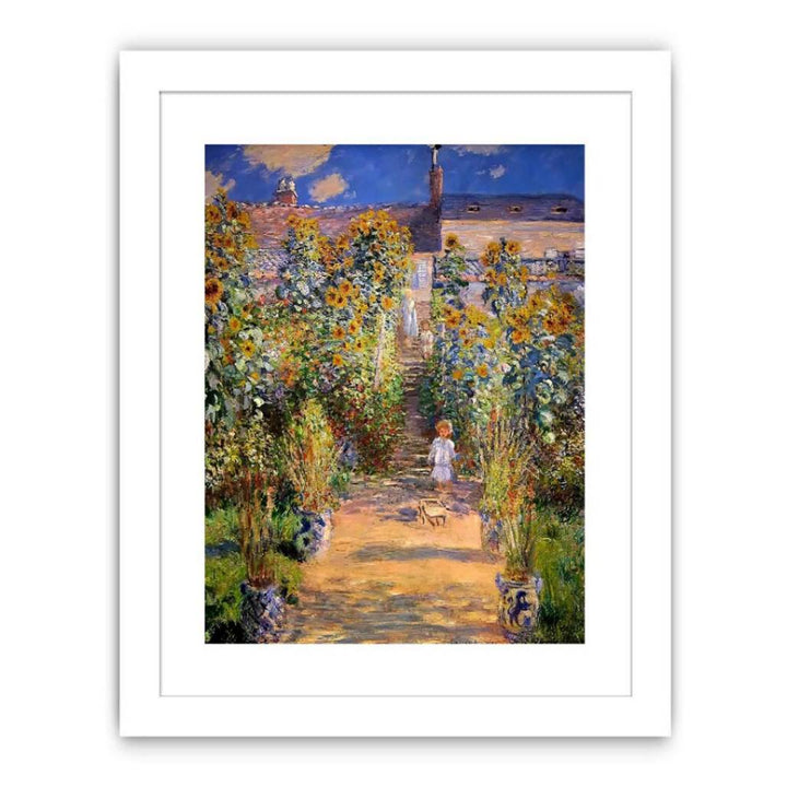 The Artist's Garden at Vetheuil 1880