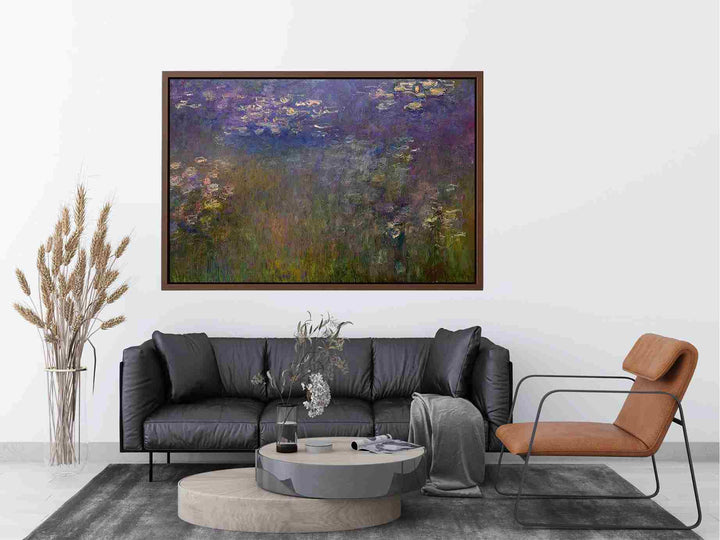 Agapanthus (center panel)