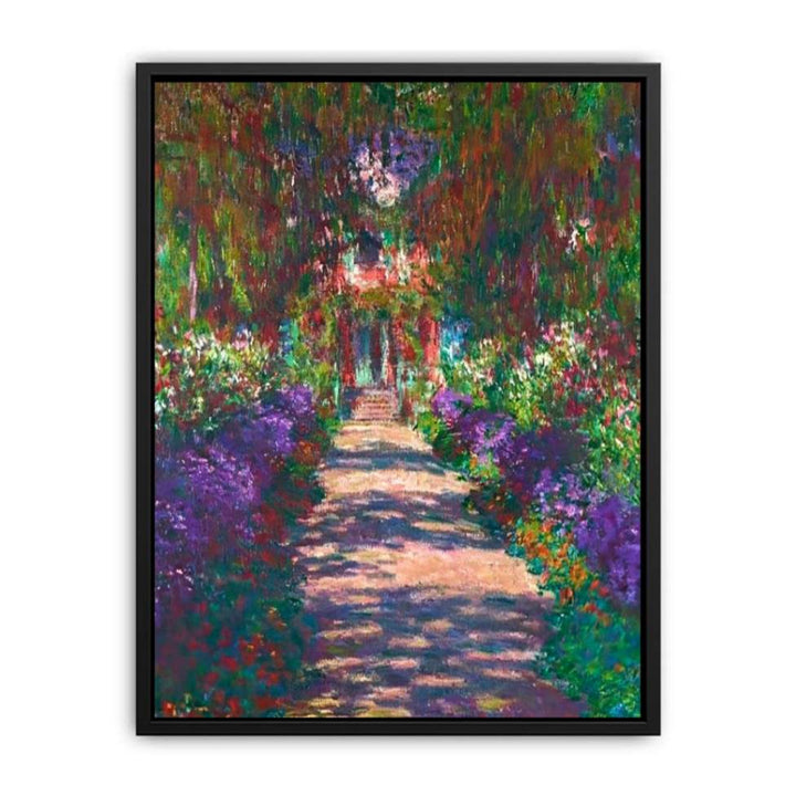 Pathway In Monets Garden At Giverny