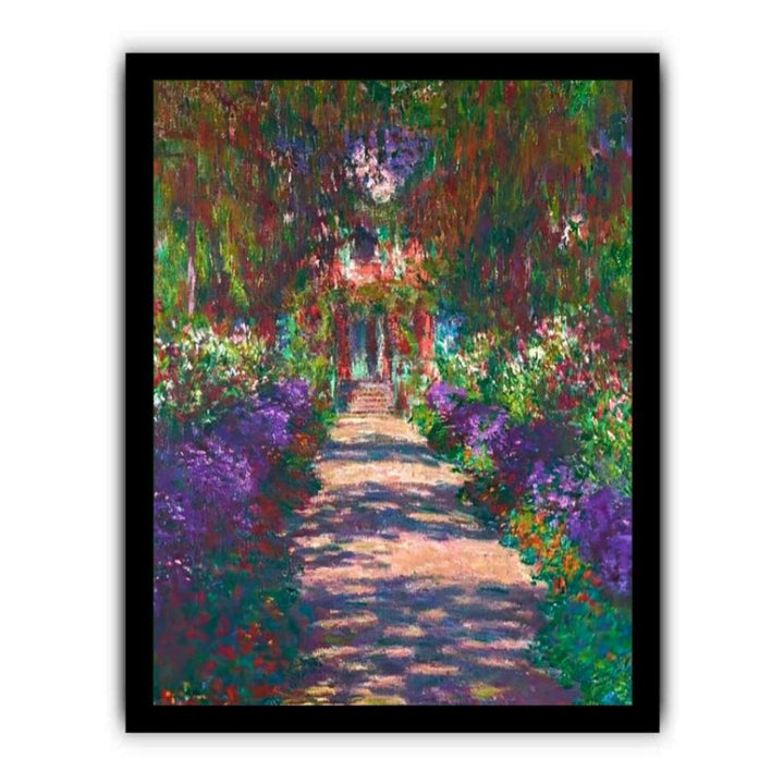 Pathway In Monets Garden At Giverny