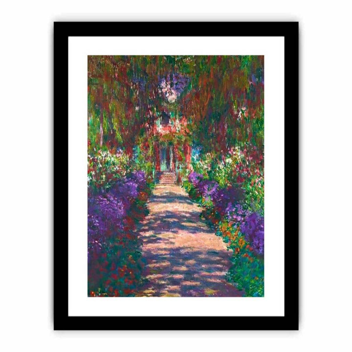 Pathway In Monets Garden At Giverny