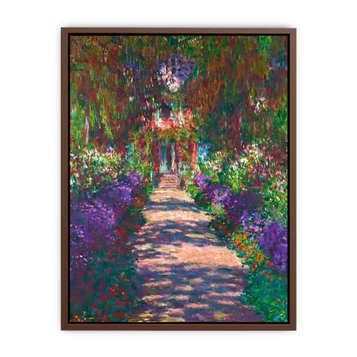 Pathway In Monets Garden At Giverny