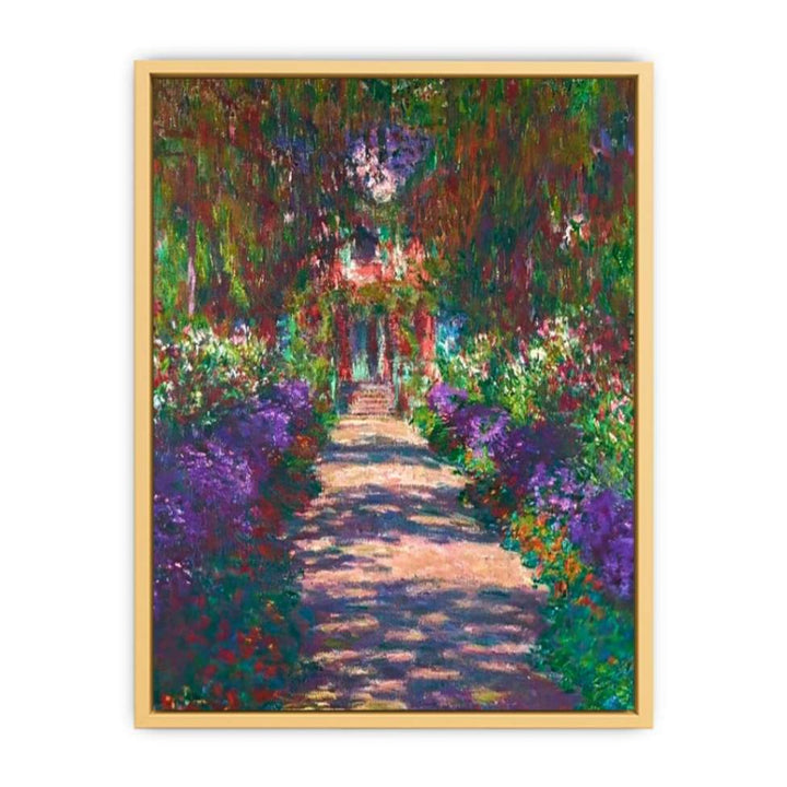 Pathway In Monets Garden At Giverny