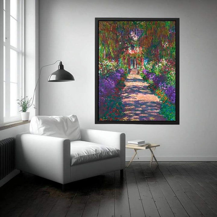 Pathway In Monets Garden At Giverny