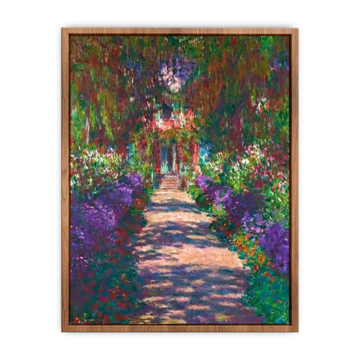 Pathway In Monets Garden At Giverny
