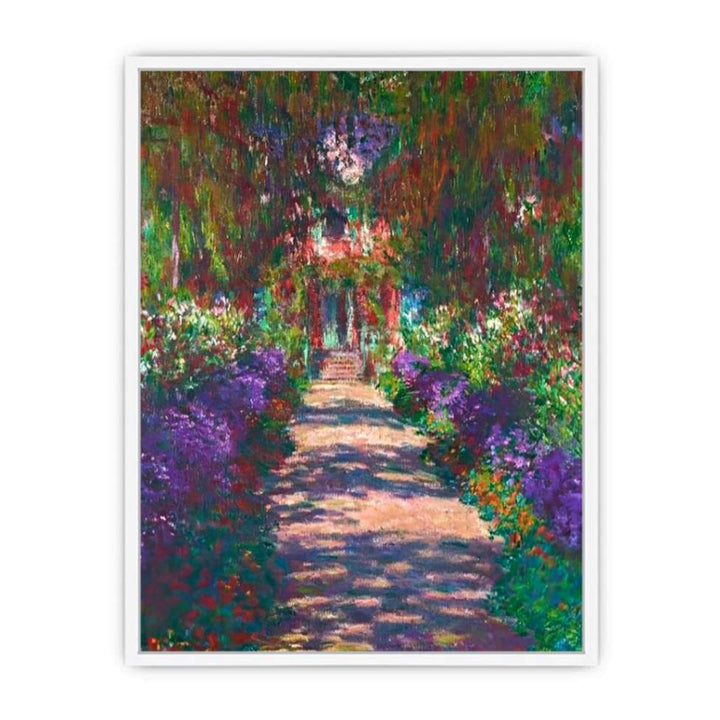 Pathway In Monets Garden At Giverny