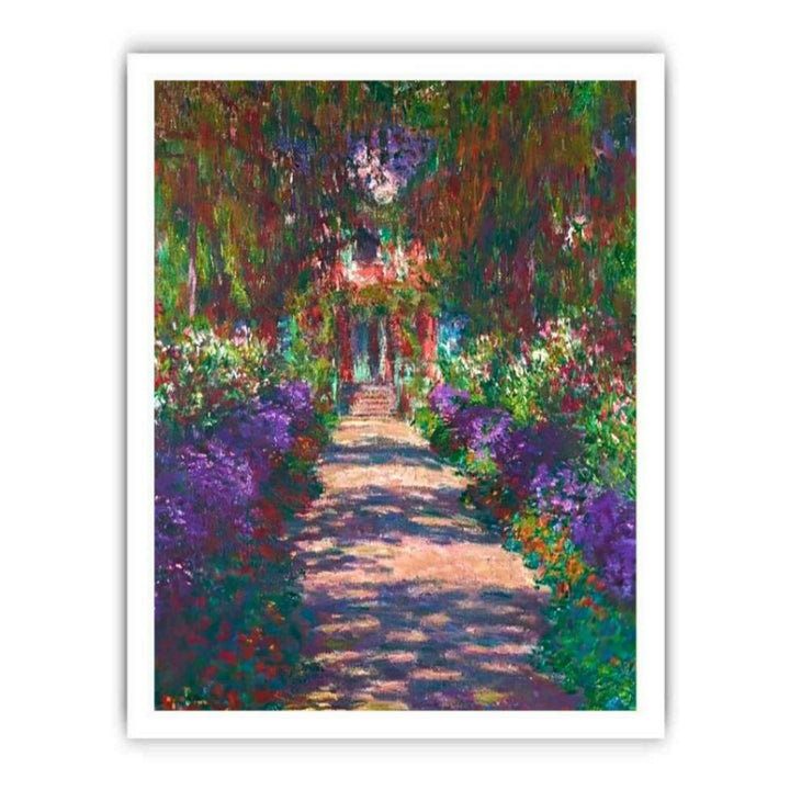 Pathway In Monets Garden At Giverny