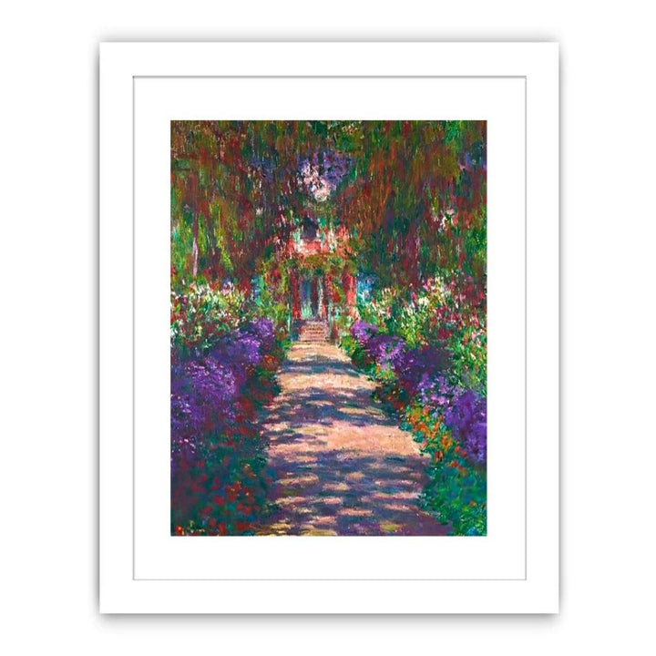 Pathway In Monets Garden At Giverny
