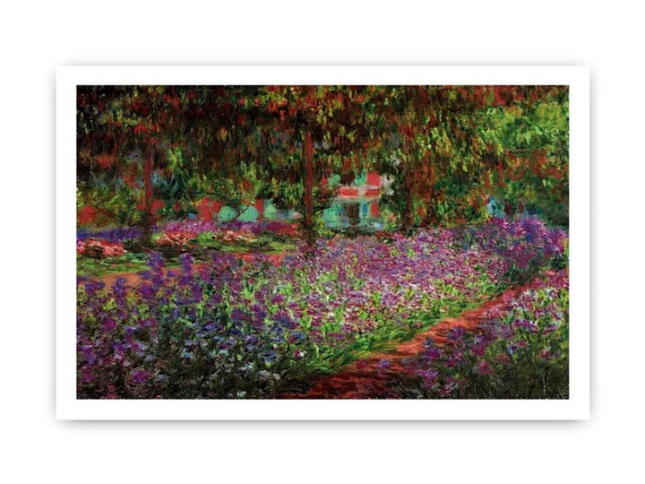 Irises In Monets Garden