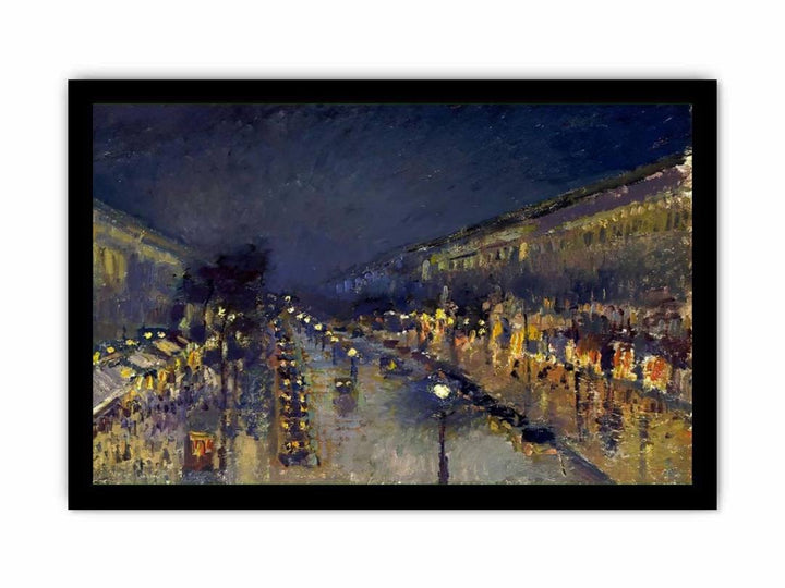 Boulevard Montmartre; Night Effect