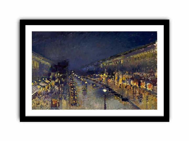 Boulevard Montmartre; Night Effect