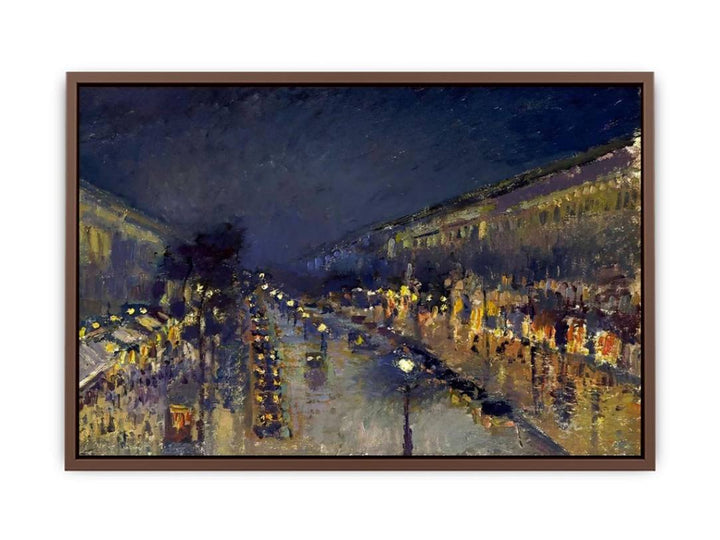 Boulevard Montmartre; Night Effect