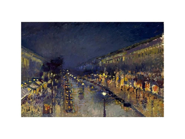 Boulevard Montmartre; Night Effect