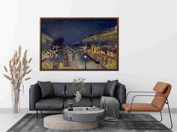 Boulevard Montmartre; Night Effect