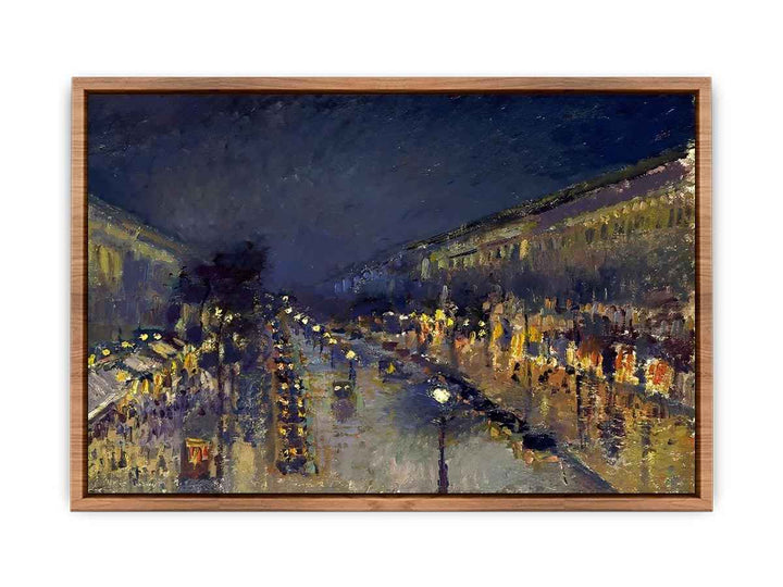 Boulevard Montmartre; Night Effect