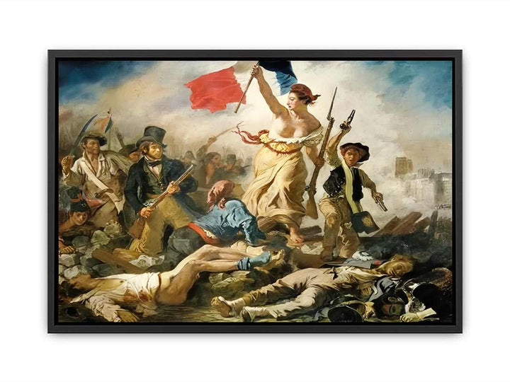 Liberty Leading the People Painting