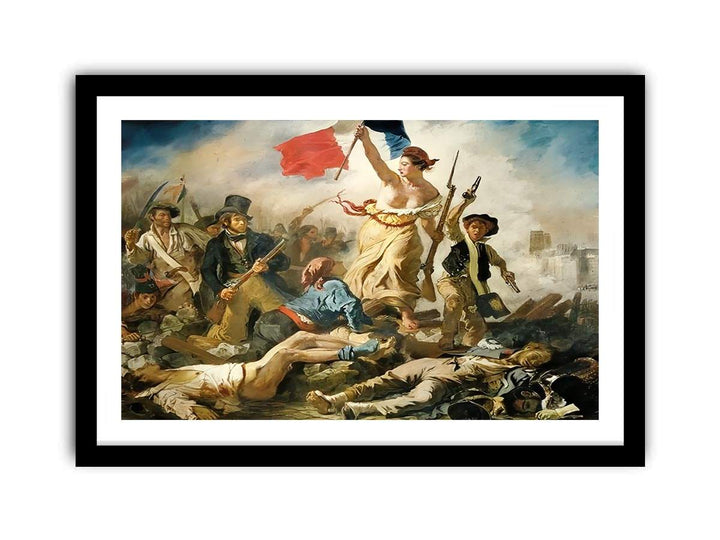 Liberty Leading the People Painting